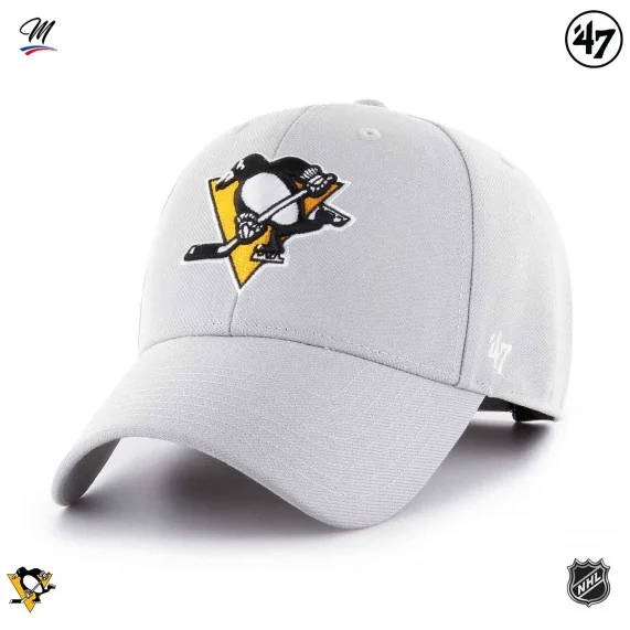 Cappellino NHL Pittsburgh Penguins "Logo squadra MVP (Cappellino) '47 Brand chez FrenchMarket