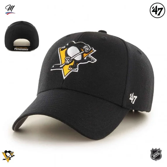 Casquette NHL Pittsburgh Penguins "Team Logo MVP" (Casquettes) '47 Brand chez FrenchMarket