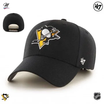 Cappellino NHL Pittsburgh Penguins "Logo squadra MVP (Cappellino) '47 Brand chez FrenchMarket