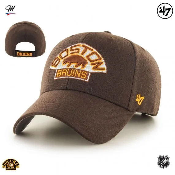 Casquette NHL Boston Bruins "Vintage Logo MVP" (Casquettes) '47 Brand chez FrenchMarket