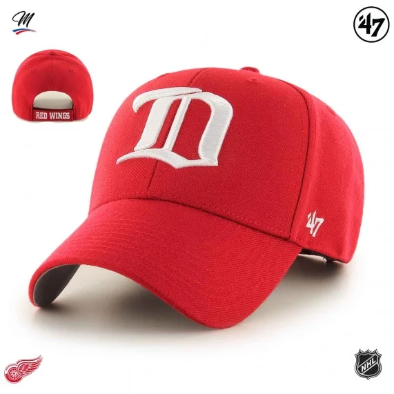 Casquette NHL Detroit Red Wings "Vintage Logo MVP" (Casquettes) '47 Brand chez FrenchMarket