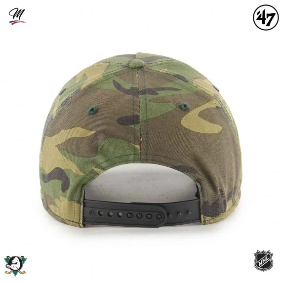 NHL Anaheim Ducks "Grove Snapback MVP Camo" cap (Caps) '47 Brand on FrenchMarket