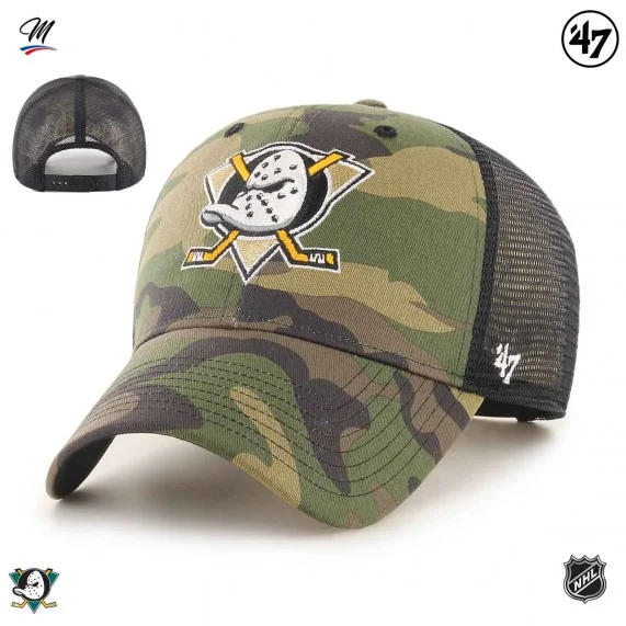 NHL Anaheim Ducks "Branson Camo MVP" Mütze (Cap) '47 Brand auf FrenchMarket