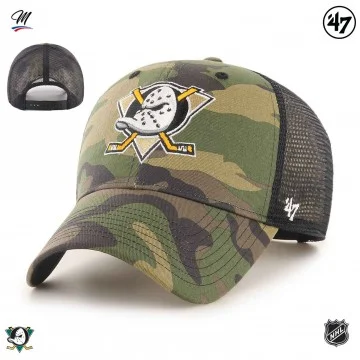 Cappello NHL Anaheim Ducks "Branson Camo MVP (Cappellino) '47 Brand chez FrenchMarket