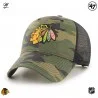 Casquette NHL Chicago Blackhawks "Branson Camo MVP" (Casquettes) '47 Brand chez FrenchMarket