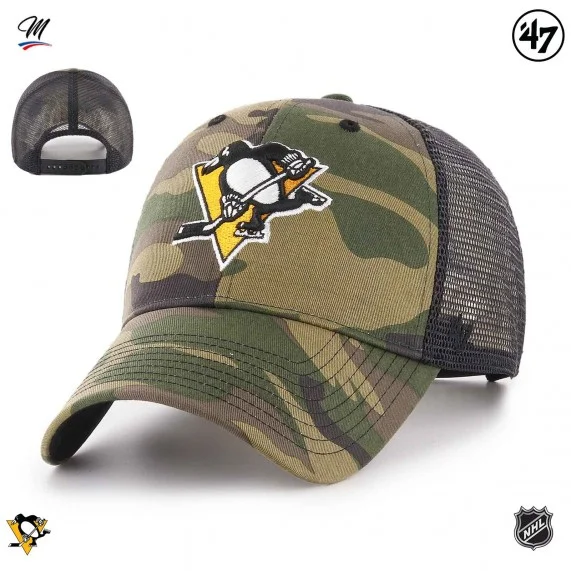 Cappello "Branson Camo MVP" NHL Pittsburgh Penguins (Cappellino) '47 Brand chez FrenchMarket