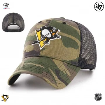 NHL Pittsburgh Penguins "Branson Camo MVP" cap (Caps) '47 Brand on FrenchMarket