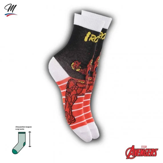 6 Paar Socken, Jungen MARVEL Avengers (Fantasien) French Market auf FrenchMarket