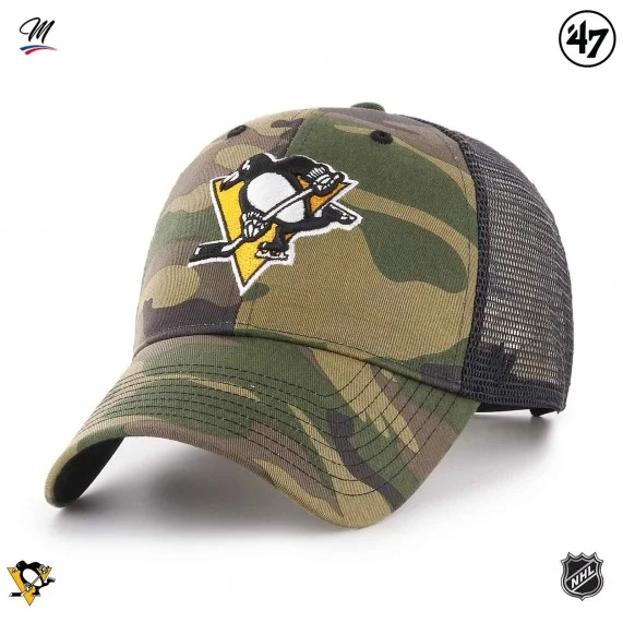 Gorra NHL Pittsburgh Penguins "Branson Camo MVP (Gorras) '47 Brand chez FrenchMarket