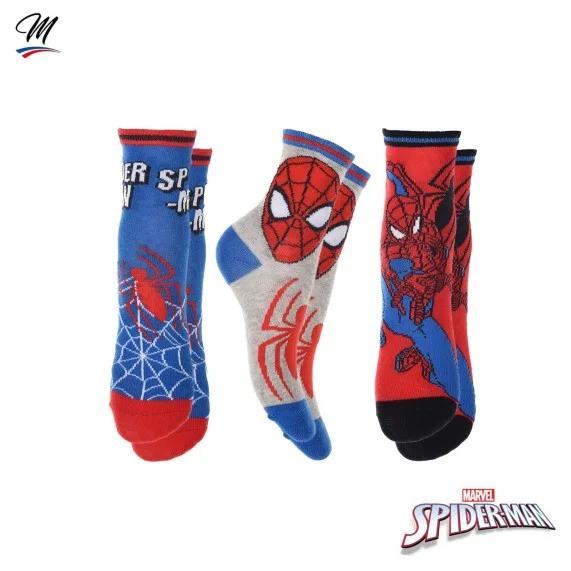 6 Pares de Calcetines MARVEL Spider-Man Niño (Fantasías) French Market chez FrenchMarket