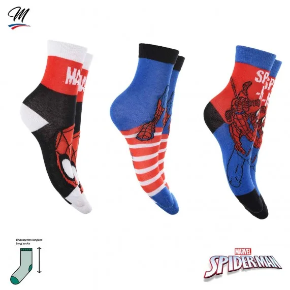 6 Pares de Calcetines MARVEL Spider-Man Niño (Fantasías) French Market chez FrenchMarket