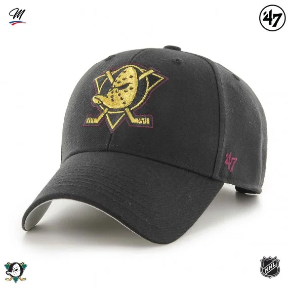 Cappello NHL Anaheim Ducks "Metallic Snap MVP (Cappellino) '47 Brand chez FrenchMarket