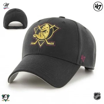 Cappello NHL Anaheim Ducks "Metallic Snap MVP (Cappellino) '47 Brand chez FrenchMarket