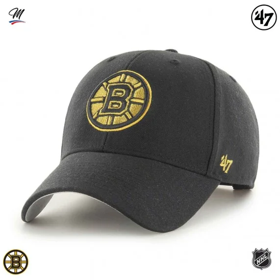 Casquette NHL Boston Bruins "Metallic Snap MVP" (Casquettes) '47 Brand chez FrenchMarket