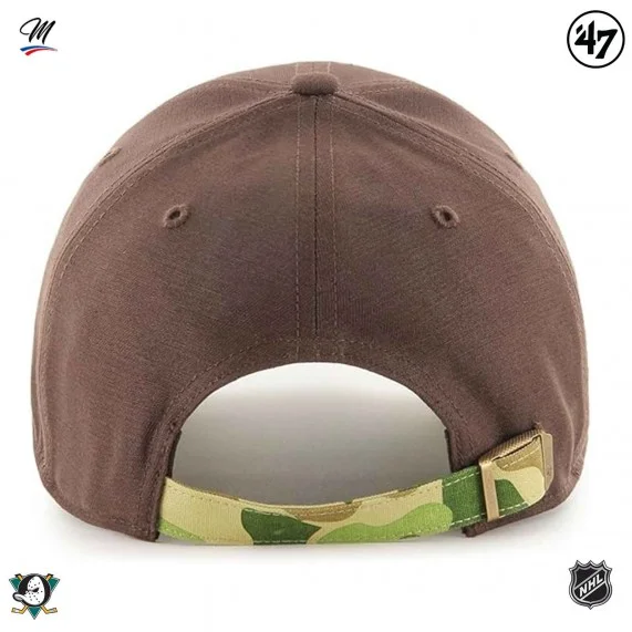 Casquette NHL Anaheim Ducks "Frog Skin Camo MVP" (Casquettes) '47 Brand chez FrenchMarket