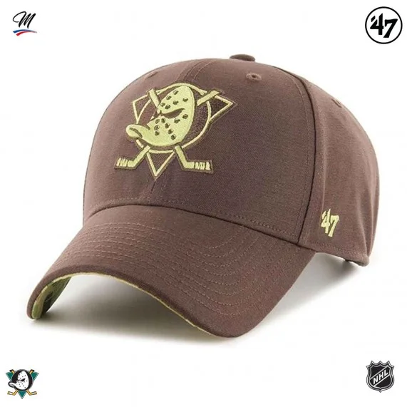 Casquette NHL Anaheim Ducks "Frog Skin Camo MVP" (Casquettes) '47 Brand chez FrenchMarket