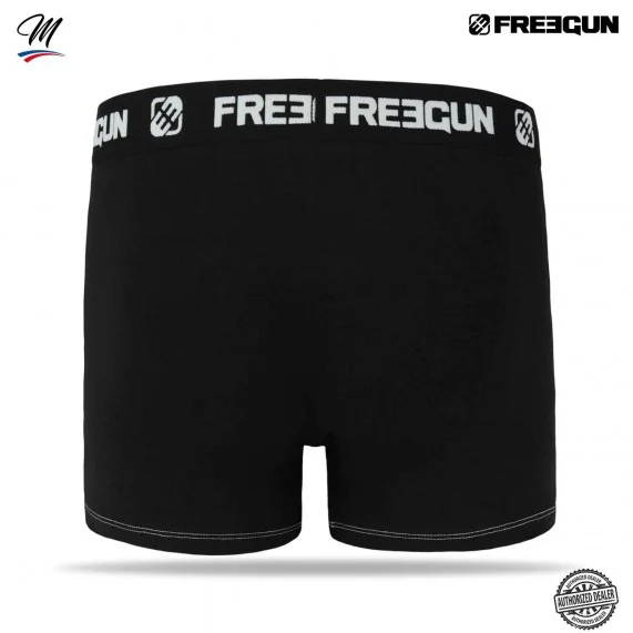 Set van 4 heren boxers van premium katoen (Herenboxershorts) Freegun chez FrenchMarket