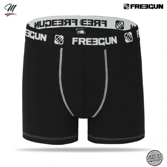 Set van 4 heren boxers van premium katoen (Herenboxershorts) Freegun chez FrenchMarket