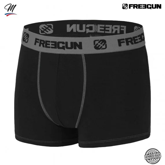 Set van 4 heren boxers van premium katoen (Herenboxershorts) Freegun chez FrenchMarket