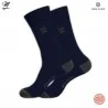 3 Paar Herrensocken aus Baumwolle "Rugby Streifen" (Fancy) Serge Blanco auf FrenchMarket