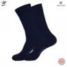 3 Paar Herrensocken aus Baumwolle "Rugby Streifen" (Fancy) Serge Blanco auf FrenchMarket