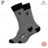 3 Paar Herrensocken aus Baumwolle "Rugby Streifen" (Fancy) Serge Blanco auf FrenchMarket