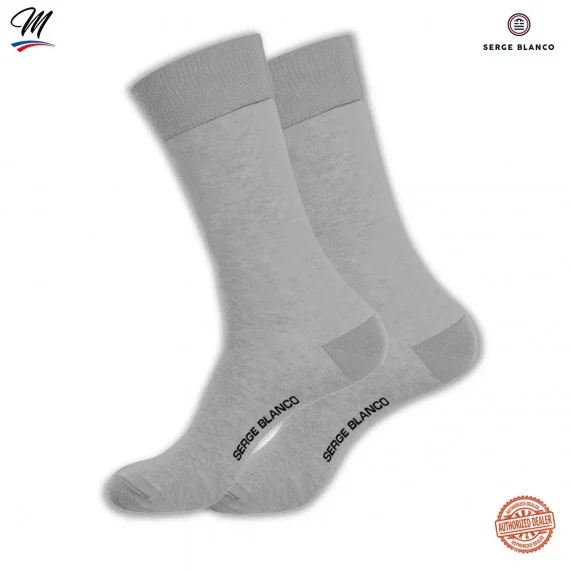 3 Paar Herrensocken aus Baumwolle "Rugby Streifen" (Fancy) Serge Blanco auf FrenchMarket