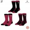 Lot de 3 paires de Chaussettes Homme en Coton "Rugby 15" (Chaussettes fantaisies) Serge Blanco chez FrenchMarket