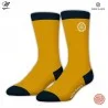 Lote de 3 pares de calcetines de algodón "Rugby 15" para hombre (Calcetines de fantasía) Serge Blanco chez FrenchMarket