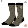 3 Paar "Rugby 15" Herrensocken aus Baumwolle (Fancy) Serge Blanco auf FrenchMarket