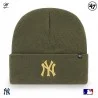 Bonnet MLB New York Yankees Haymaker "Vert" (Bonnets) '47 Brand chez FrenchMarket