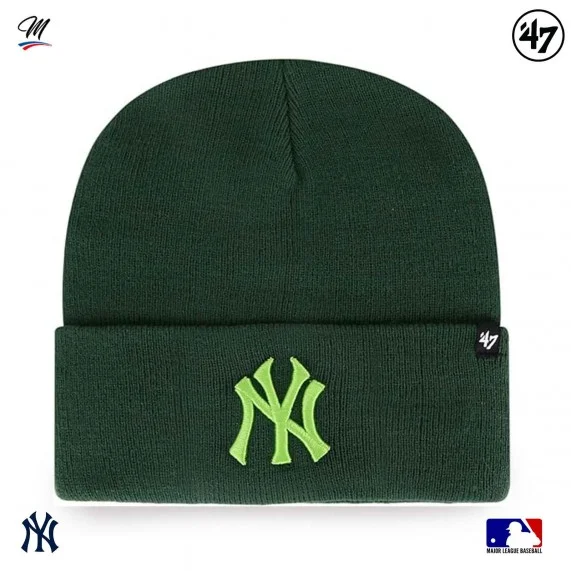 Bonnet MLB New York Yankees Haymaker "Kaki" (Caps) '47 Brand chez FrenchMarket