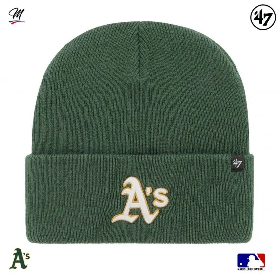 MLB Oakland Athletics Haymaker groene muts (Caps) '47 Brand chez FrenchMarket