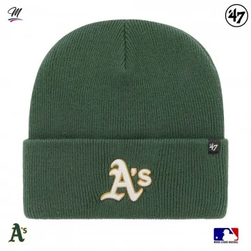 Bonnet MLB Oakland Athletics Haymaker "Vert" (Bonnets) '47 Brand chez FrenchMarket