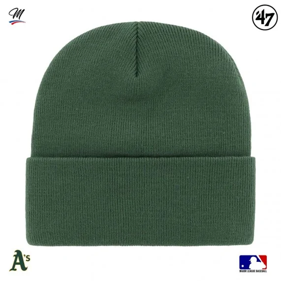 Bonnet MLB Oakland Athletics Haymaker "Vert" (Bonnets) '47 Brand chez FrenchMarket