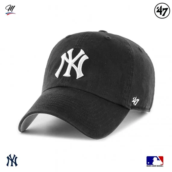 Casquette MLB NY Yankees World Series Double Under "Clean Up" (Casquettes) '47 Brand chez FrenchMarket