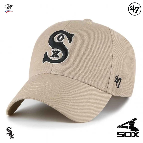 Casquette MLB Chicago White Sox MVP Cooperstown Snapback (Casquettes) '47 Brand chez FrenchMarket