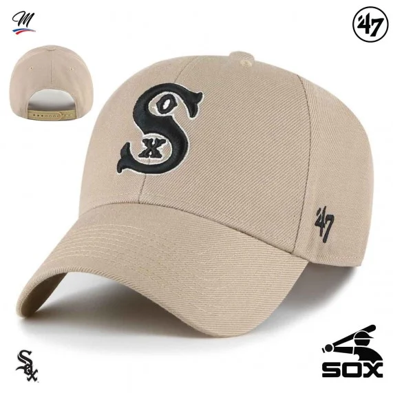 Casquette MLB Chicago White Sox MVP Cooperstown Snapback (Casquettes) '47 Brand chez FrenchMarket