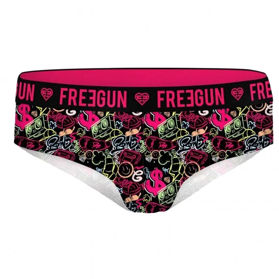 Lot de 3 Boxers Fille Fantaisie (Boxers/Shorty) Freegun chez FrenchMarket