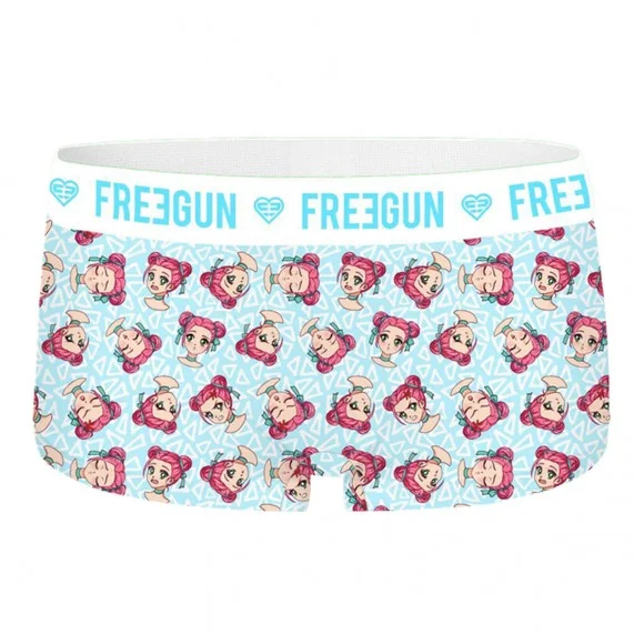 Juego de 3 calzoncillos de fantasía para mujer (Boxers) Freegun chez FrenchMarket