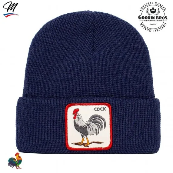 Bonnet Grosse Maille Coq - Cock "Morning Call" (Bonnets) Goorin Bros chez FrenchMarket