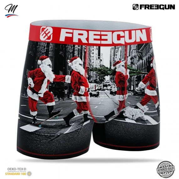 4er-Set Boxershorts für Jungen Weihnachtskollektion (Boxershorts für Jungen) Freegun auf FrenchMarket