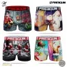 4er-Set Herren-Boxershorts Weihnachtskollektion (Boxershorts für Männer) Freegun auf FrenchMarket