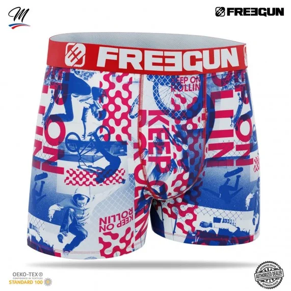 Boxer Homme Premium "BMX Edition" (Boxers Homme) Freegun chez FrenchMarket