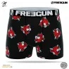 Boxer Homme Microfibre "La Vache qui rit" (Boxers Homme) Freegun chez FrenchMarket