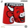 Calzoncillos bóxer de microfibra para hombre "La Vaca que rie" (Boxers) Freegun chez FrenchMarket