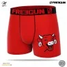 Boxer Homme Microfibre "La Vache qui rit" (Boxers Homme) Freegun chez FrenchMarket