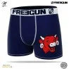 Boxer Homme Microfibre "La Vache qui rit" (Boxers Homme) Freegun chez FrenchMarket