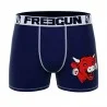 Boxershorts Mann Mikrofaser "Die lachende Kuh" (Boxershorts) Freegun auf FrenchMarket