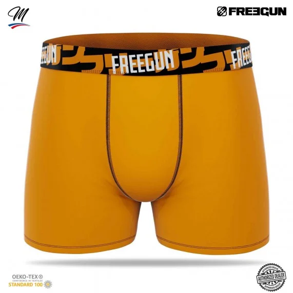 Set van 4 "CTK" herenboxershorts in katoen (Herenboxershorts) Freegun chez FrenchMarket